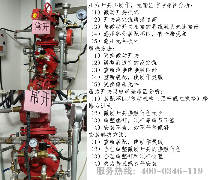 壓力開(kāi)關(guān)故障維修